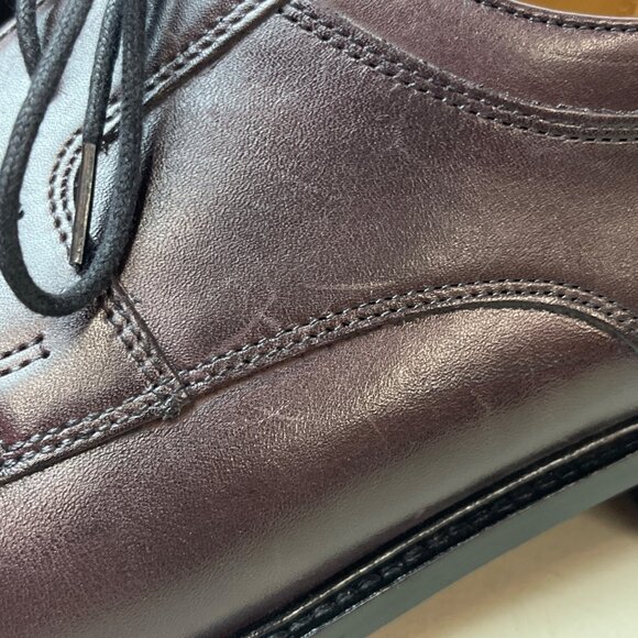 Bostonian Men\'s Burgundy Pollino Lace Up Shoes Sz 12M main image 5